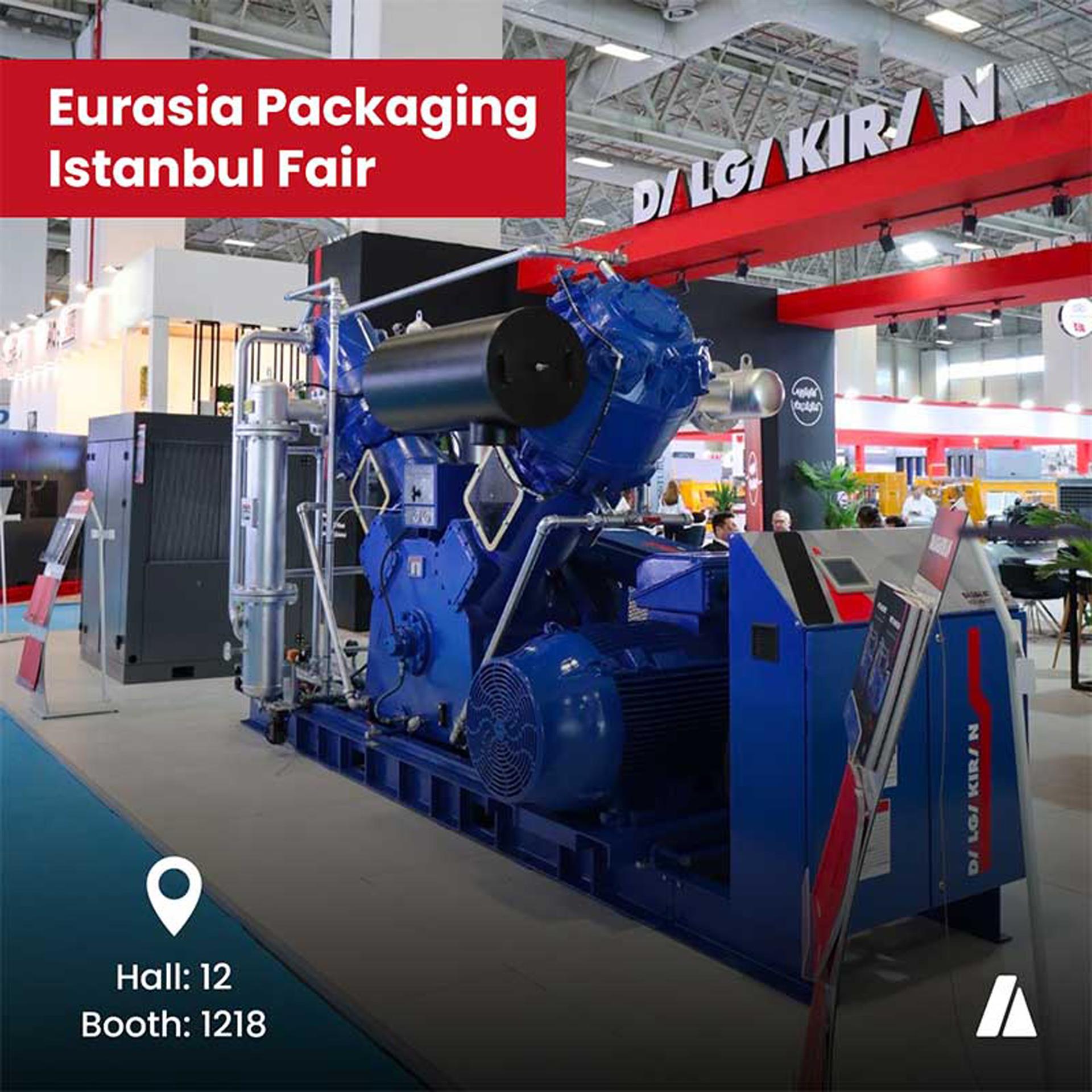 Dalgakıran Kompresör is at Eurasia's Largest Packaging Industry Fair