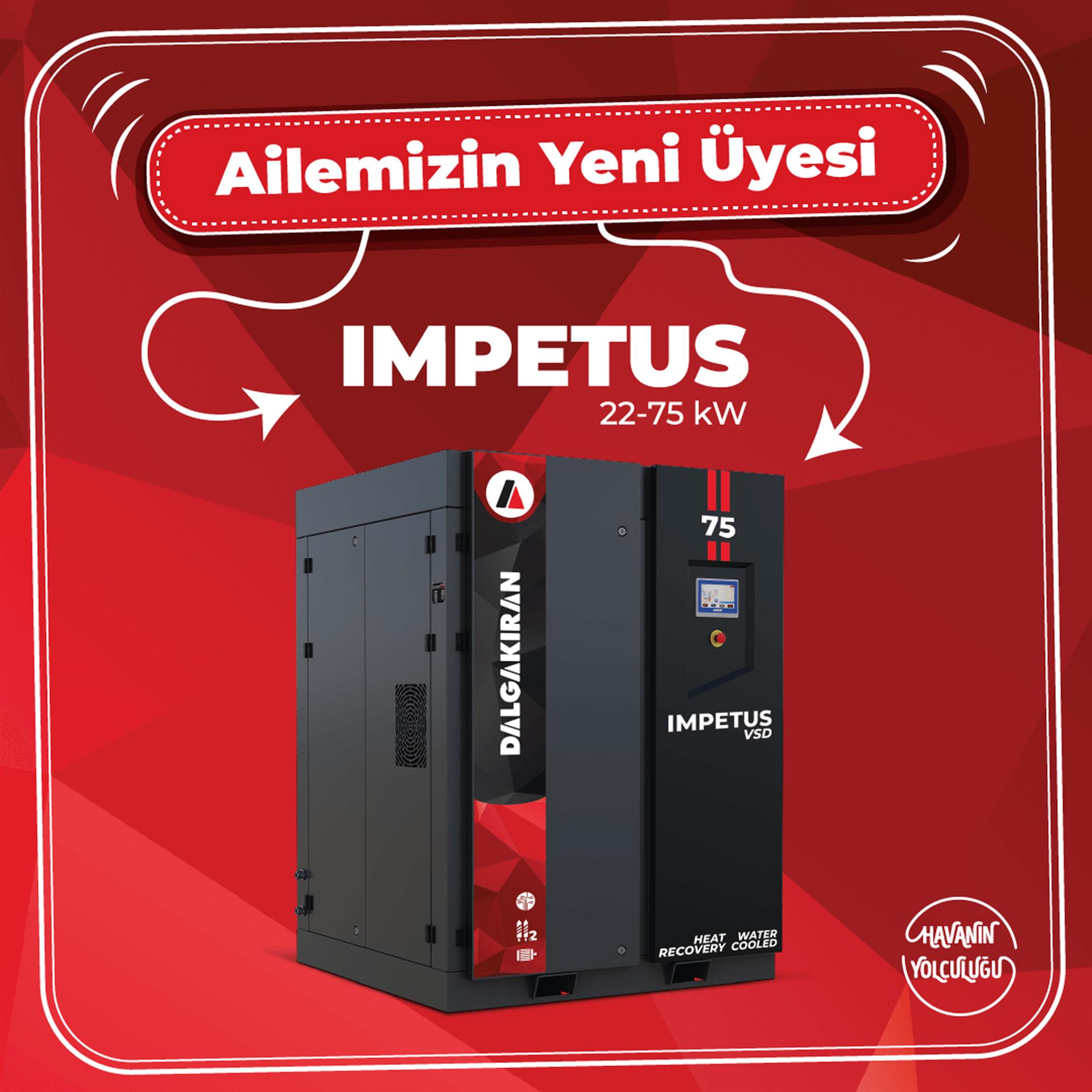 Ailemizin Yeni Üyesi: IMPETUS 22-75 kW