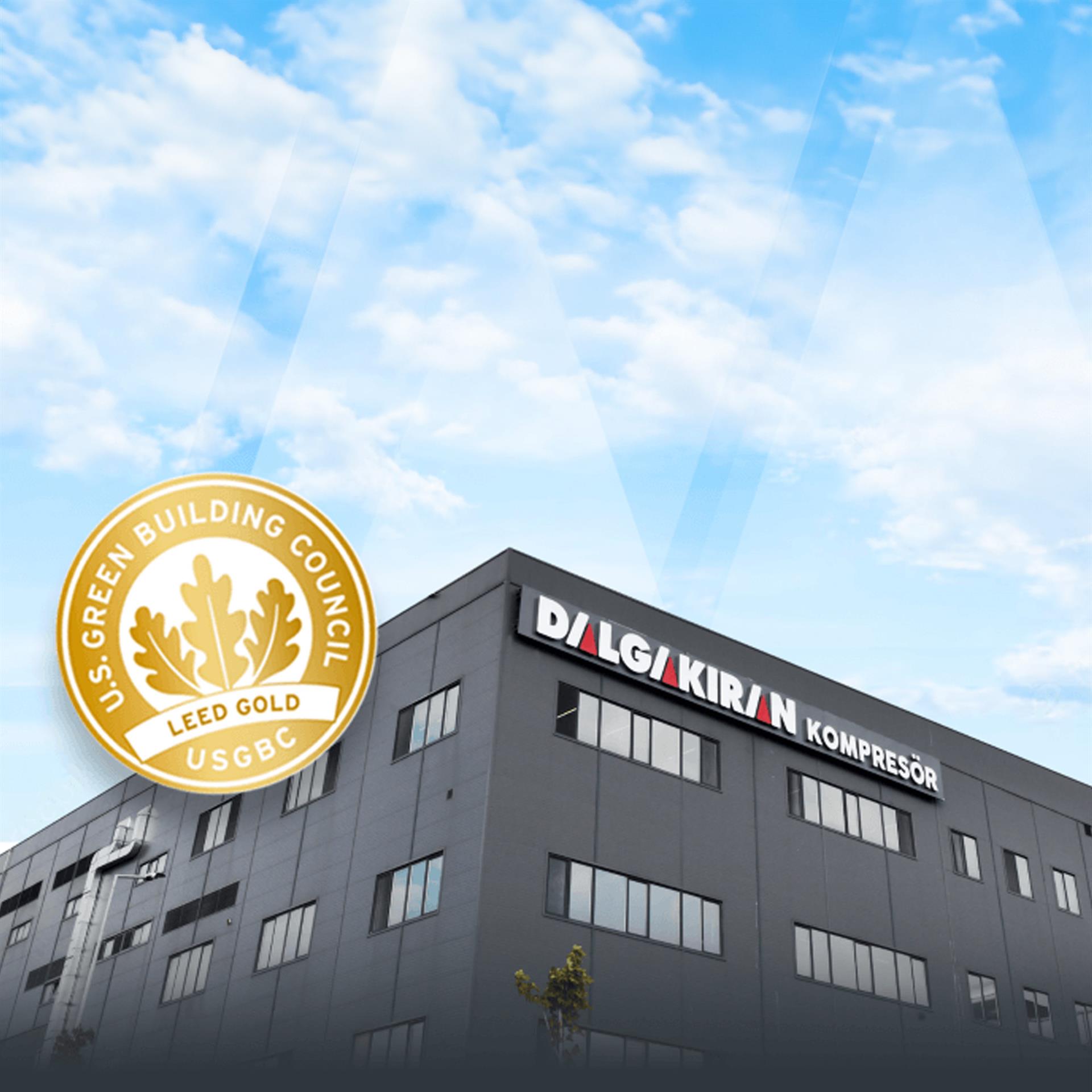 LEED GOLD Sertifikası Aldık