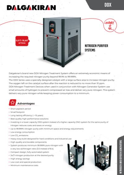 DDX  Nitrogen Purifier Systems