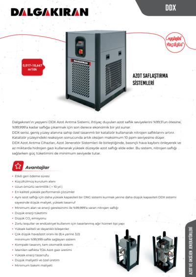 DDX  Azot Saflaştırma Sistemleri