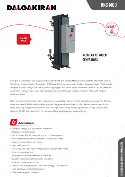 DNG MOD Modular Nitrogen Generator