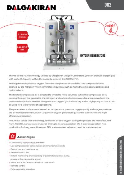 DO2  Oxygen Generators